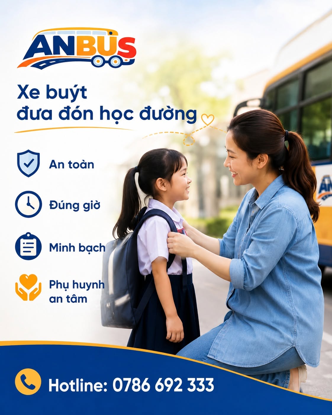ANBUS – MỖI CHUYẾN XE LÀ MỘT HÀNH TRÌNH CHA MẸ GỬI GẮM NIỀM TIN